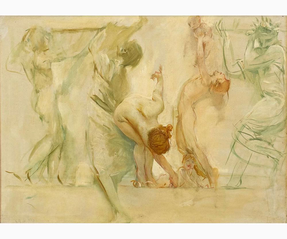 Studio per la decorazione di un fregio del parlamento